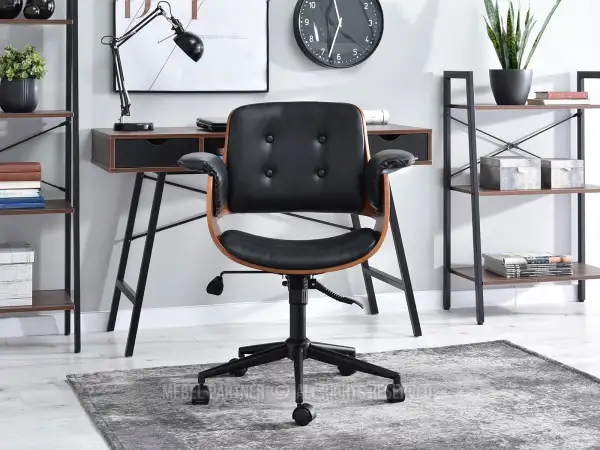 Obrotowy fotel do biurka - połączenie stylu i funkcjonalności 